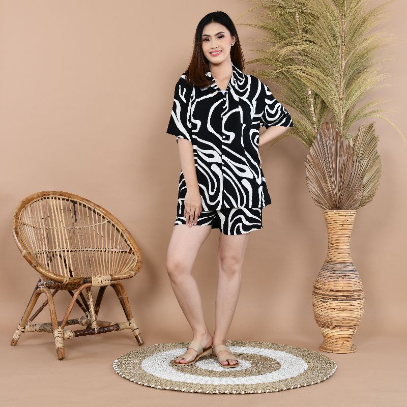 PIYAMA SET AMANDA SHORT PANTS
