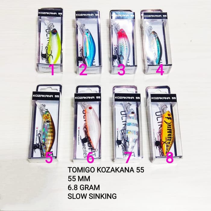 Umpan tomigo kozakana 55mm Baru