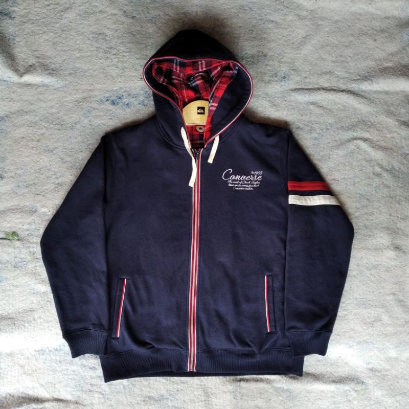 Hoodie Double Zipper Converse