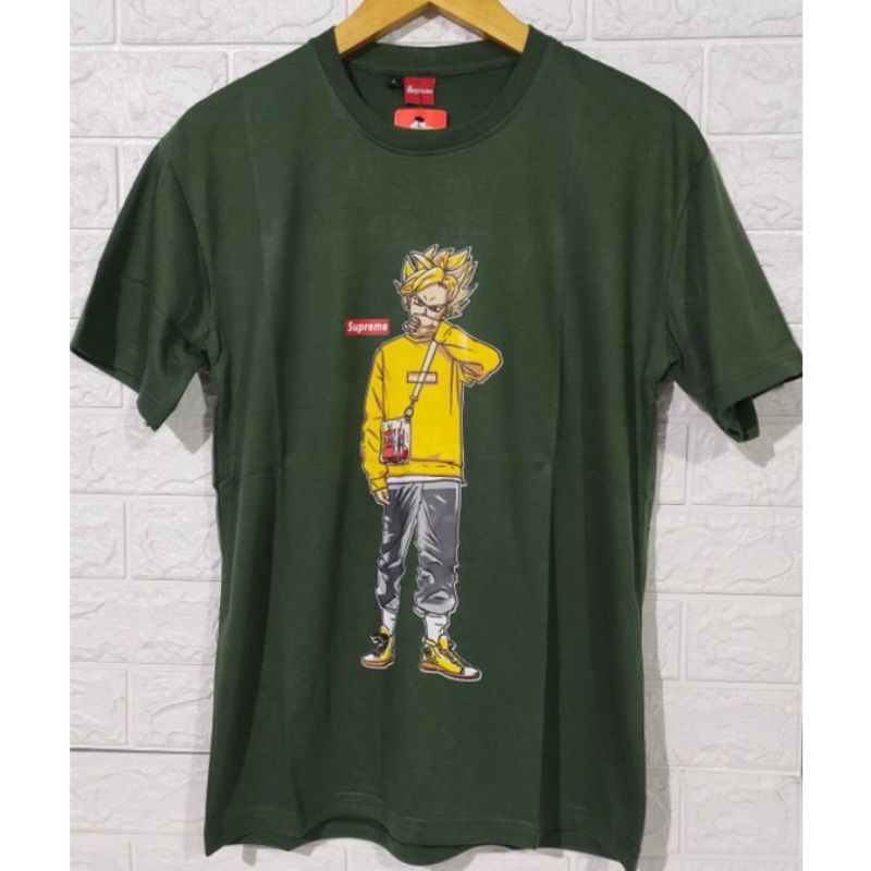 kaos distro supreme/kaos anime/kaos pria