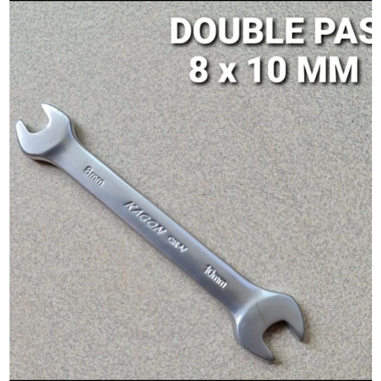 KUNCI DOUBLE PAS 8×10 KUNCI PAS SET BAHAN CRUM VANADIUM CRV