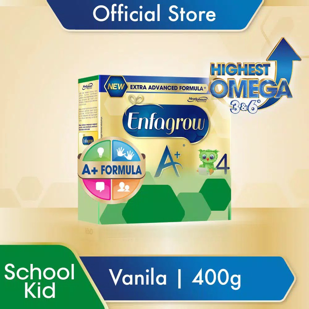 Enfagrow A+ 4 School Kid Rasa Vanilla 400g