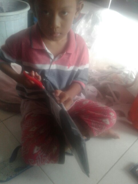 Termurah Pisau Talenan Pisau 5 Set Serbaguna Gunting Pisau Roti Pisau Daging Pisau Sayuran