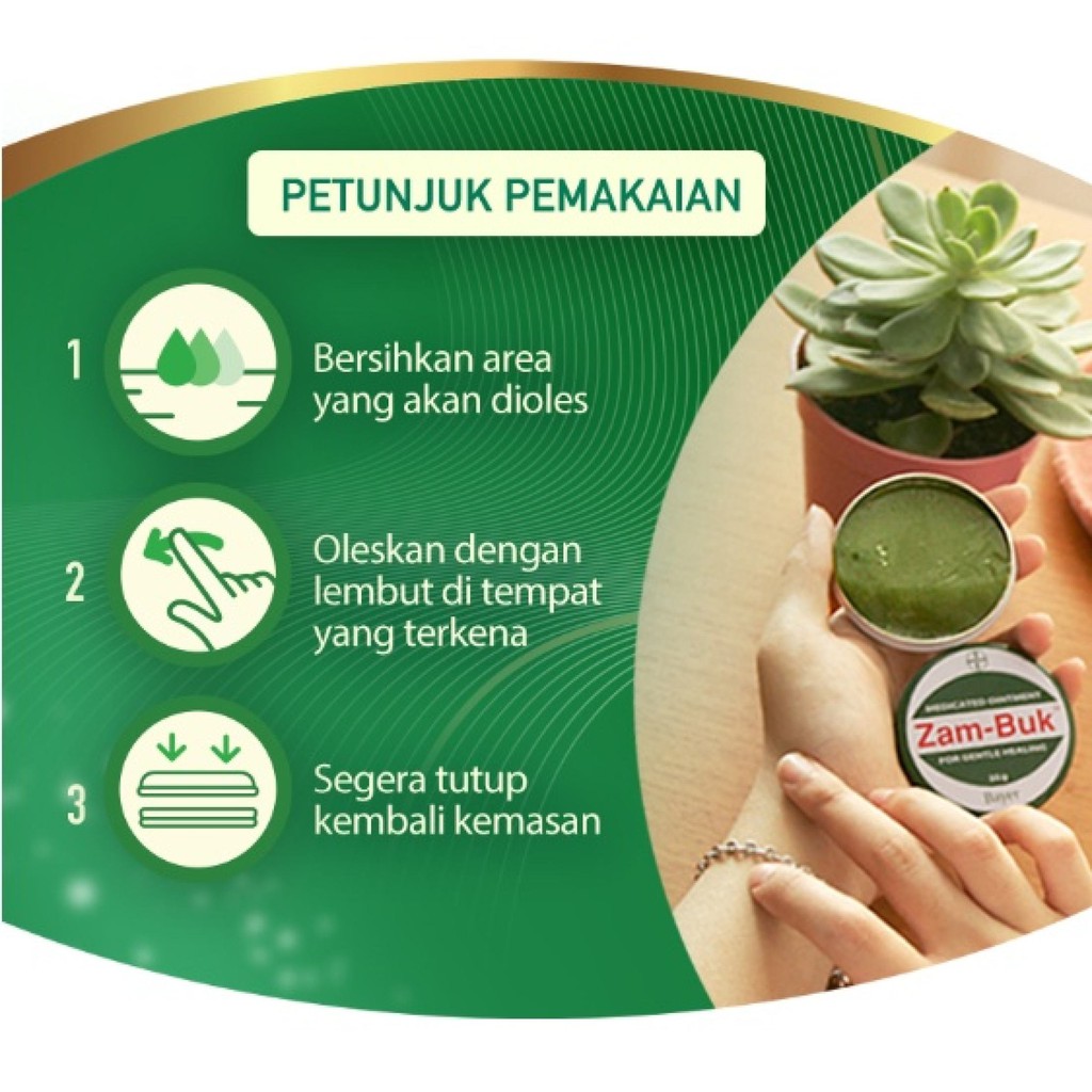 [100% Asli] Zambuk Salep Obat Memar Gatal Gigitan Seranga Bayi Original Asli 28 gr