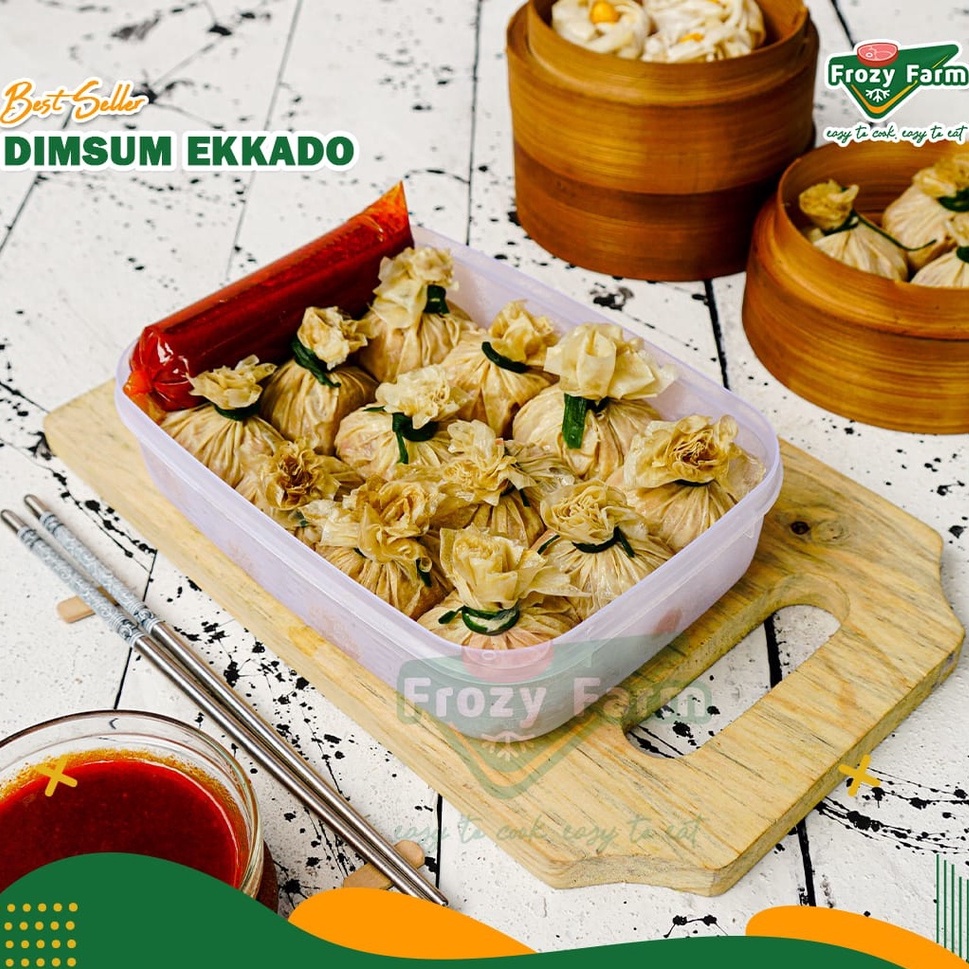 

DIMSUM FROZEN EKADO (PREMIUM) ISI 12/ BOX - DIMSUM MEDAN HALAL - DISTRIBUTOR DIMSUM MEDAN