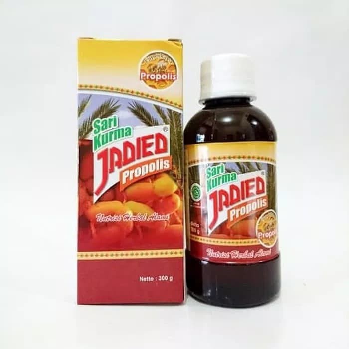 Sari Kurma Jadied Propolis Sari kurma Propolis- Omega 3-6- &amp; 9  isi 300 gr