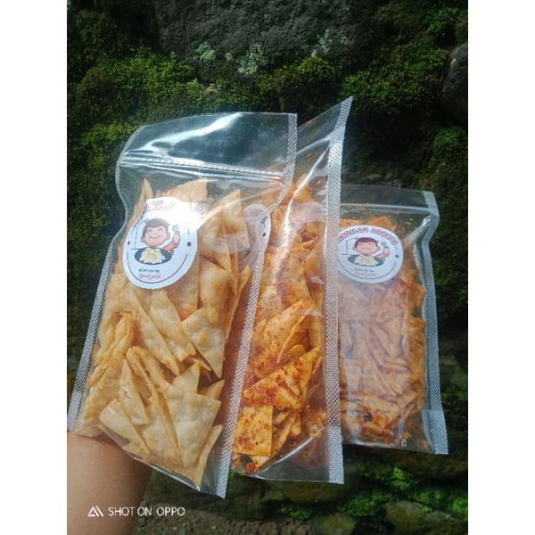 

Pangsit Bawang renyah gurih dan murah