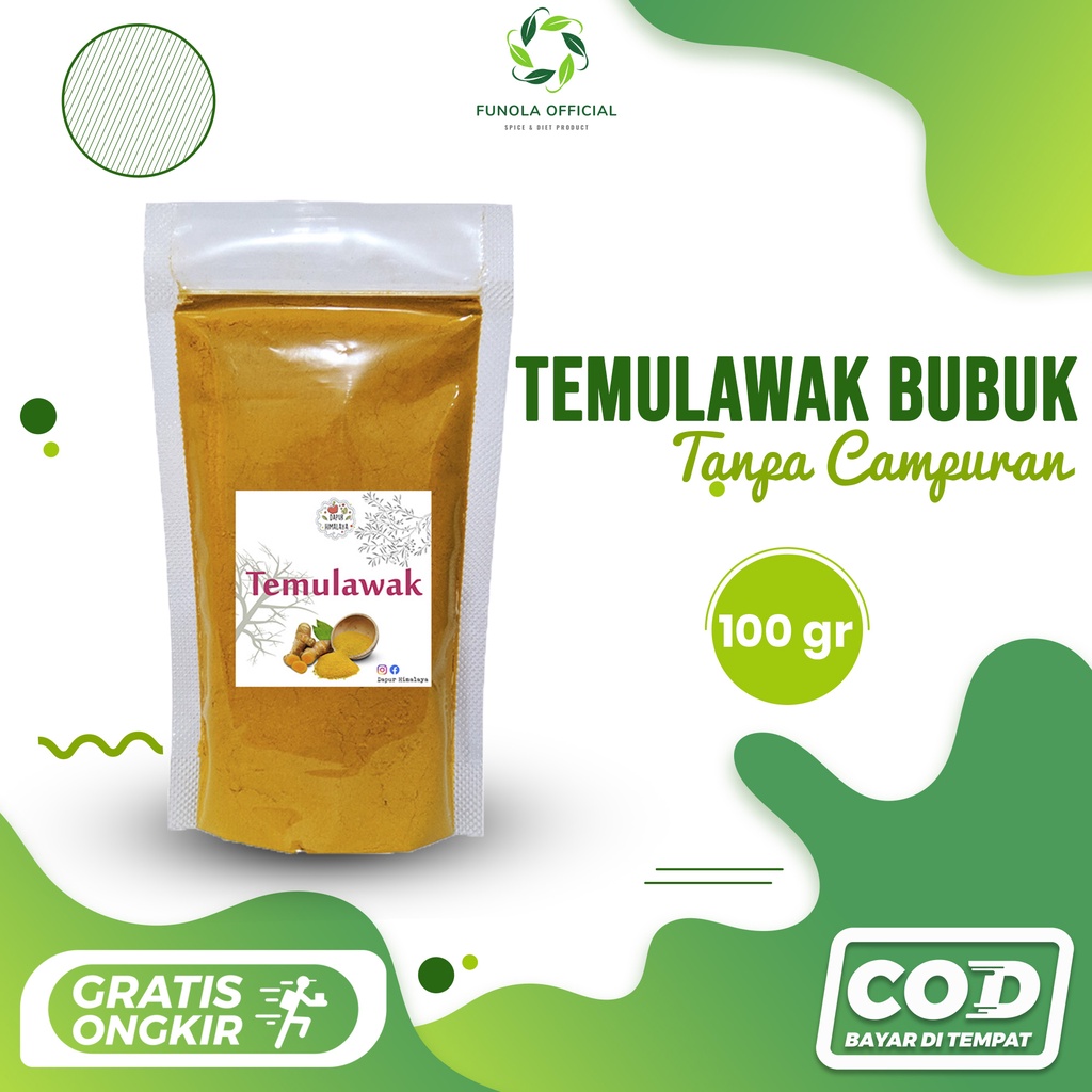 TEMULAWAK BUBUK 100G CURCUMA GROUND ORIGINAL ASLI TANPA CAMPURAN KERING HERBAL REMPAH WEDANG JAMU EMPRIT MERAH JAHE KUNIR KUNYIT PUTIH SECANG KAYU MANIS UWUH RESEP ZAIDUL AKBAR KAPULAGA CENGKEH JINTAN HITAM SAFFRON TEH BIDARA JSR DAUN KELOR PROMIL DETOX