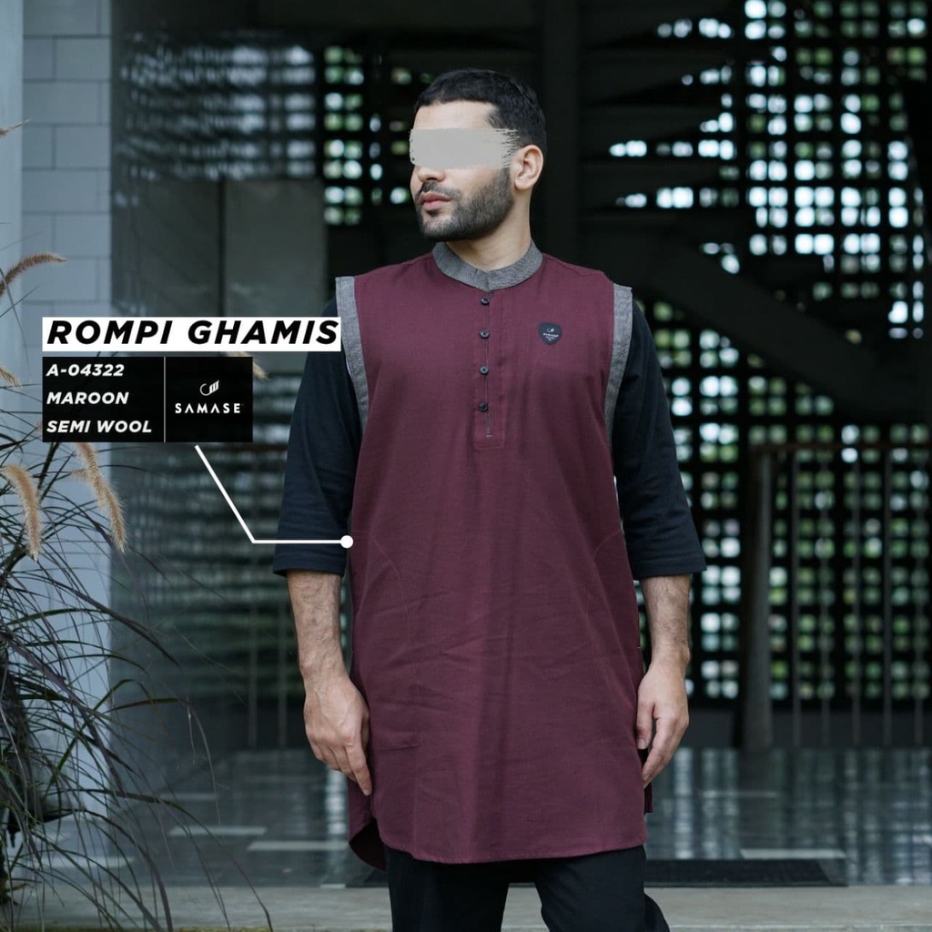 ROMPI SHOLAT PRIA SAMASE GHAMIS