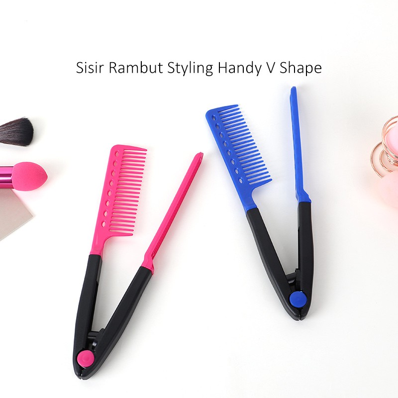 

Herbaay Pelurus Rambut Sisir ION V magic comb model sumpit COD [ Ready Stock ]