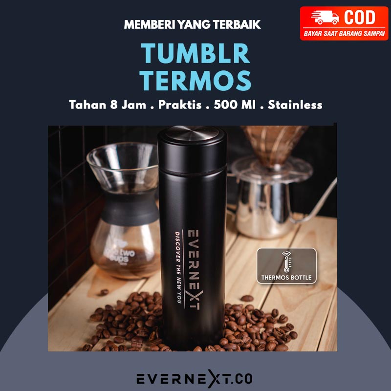 Botol MInum Tumbler Termos Panas Stainless Steel Outdoor