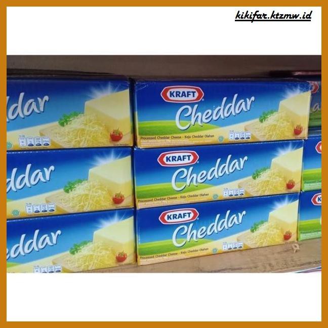 

Ujekujek- Keju Kraft Cheddar Kemasan 2Kg -Original.