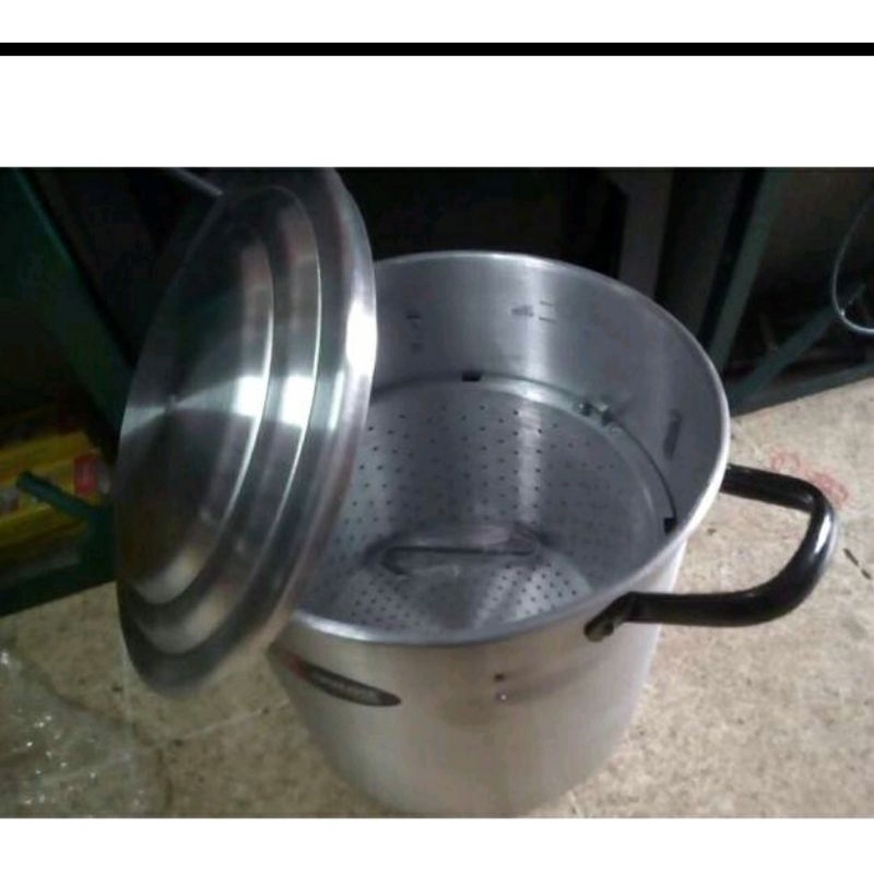 DANDANG JAWA  DANDANG ANGKAT LANGSENG ANGKAT PANCI JAWA DANDANG ALUMUNIUM PANCI KUKUS 26CM