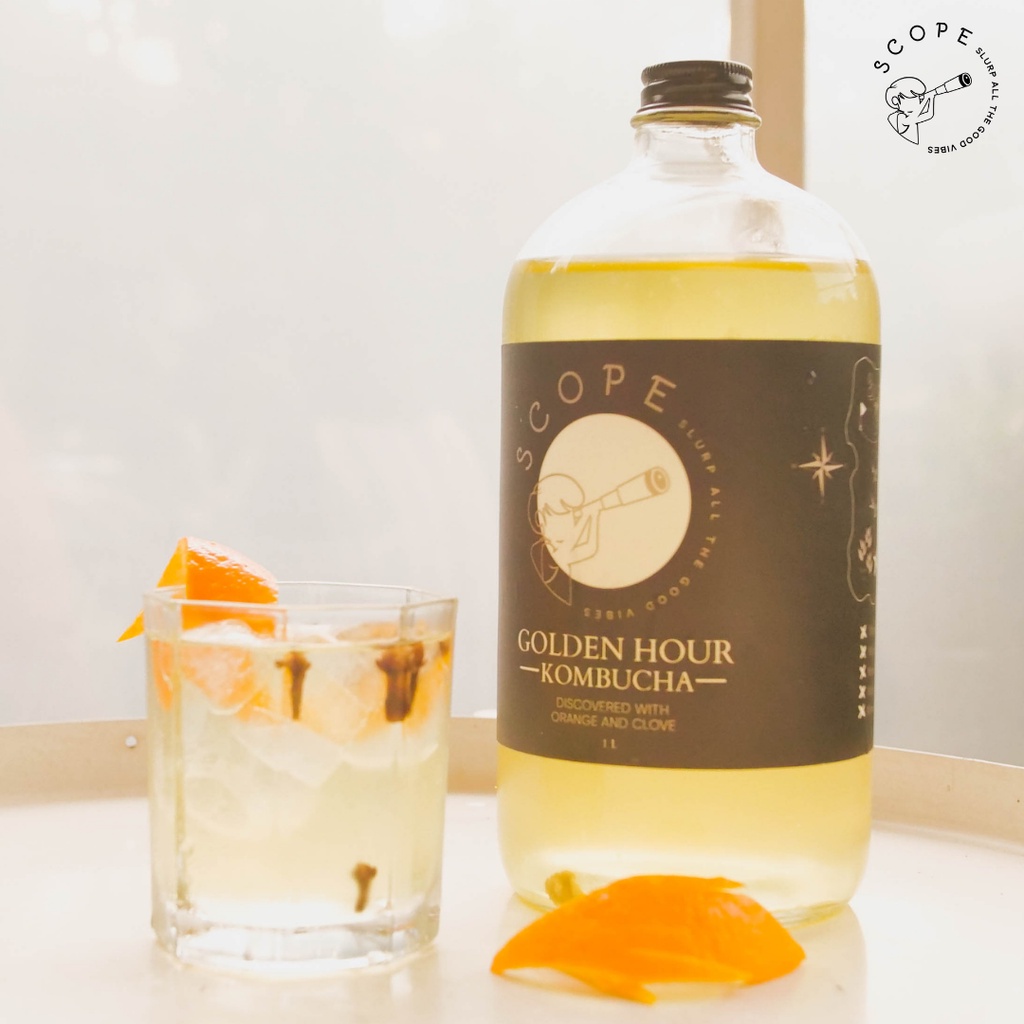

Scope Kombucha - Golden Hour (Orange and Clove) - 1L
