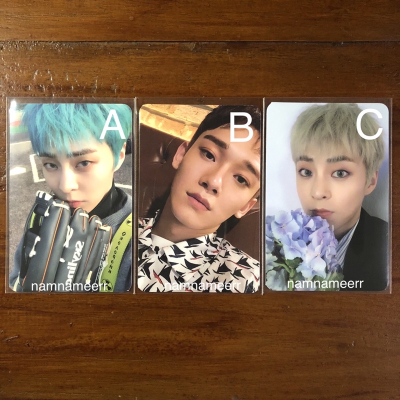 PHOTOCARD PC -XIUMIN CHEN BLOOMING DAYS EXO CBX-