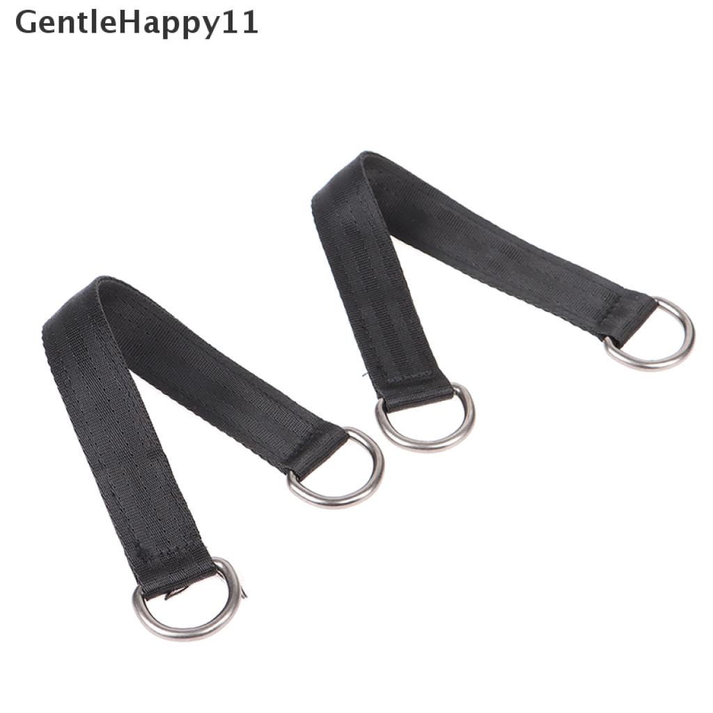 Gentlehappy 2Pcs Strap Gantung Pohon Ukuran 25cm Untuk Fitness