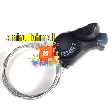 OPERAN SEPEDA 6 7 SPEED 1 SET ALLOY LIPAT MINION MINITREK MTB / SHIFTER