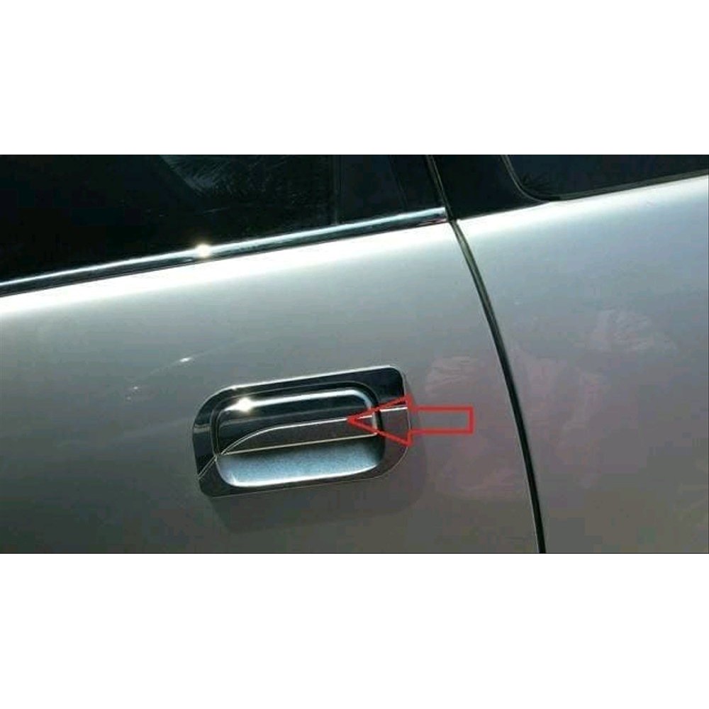 COVER handle + outer MANGKOK TOYOTA avanza / Agya / DAIHATSU XENIA / ayla / wigo CHROME CROME 2004 2005 2006 2007 2008 2009 2010 2011 hitam doff