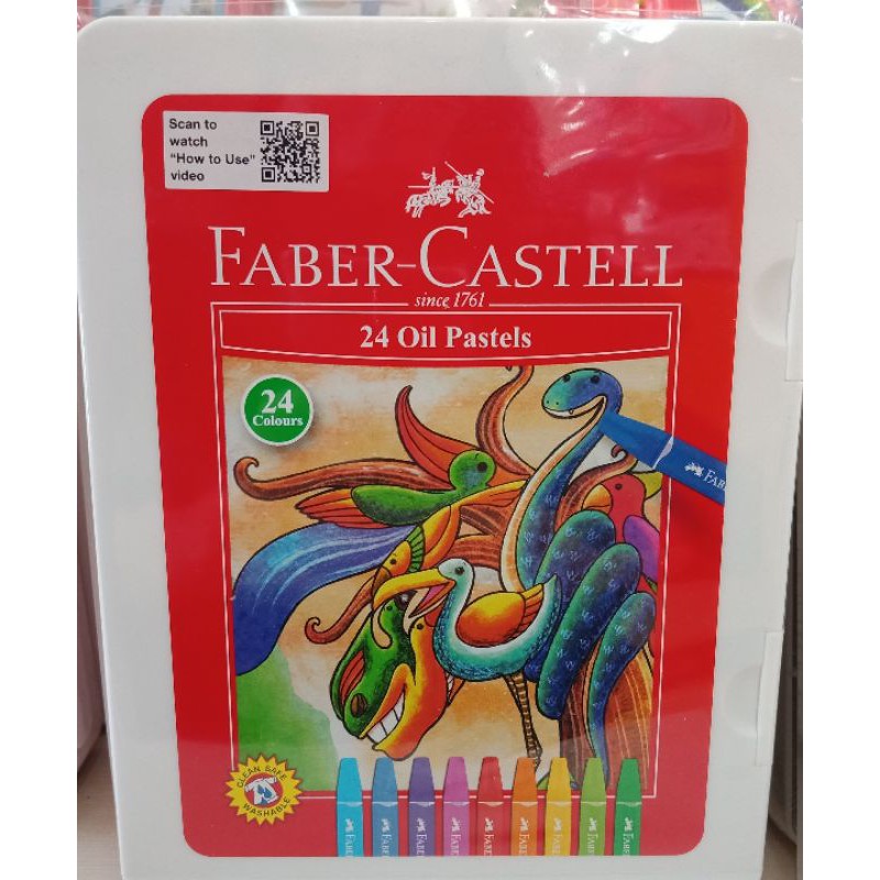 

OIL PASTEL FABER CASTELL 24