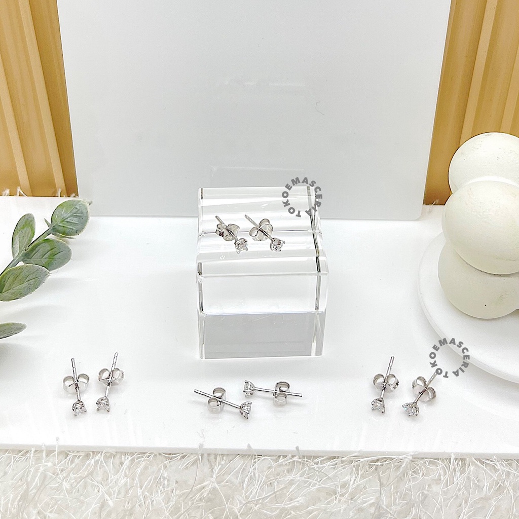Anting Emas Putih
