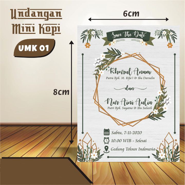 Undangan Mini Kopi