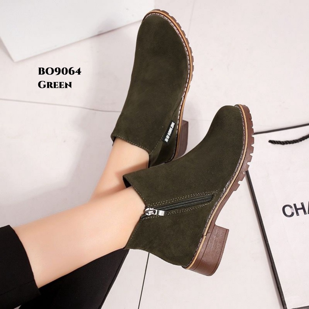 PRF Sepatu Boots Flat Korea BO9064