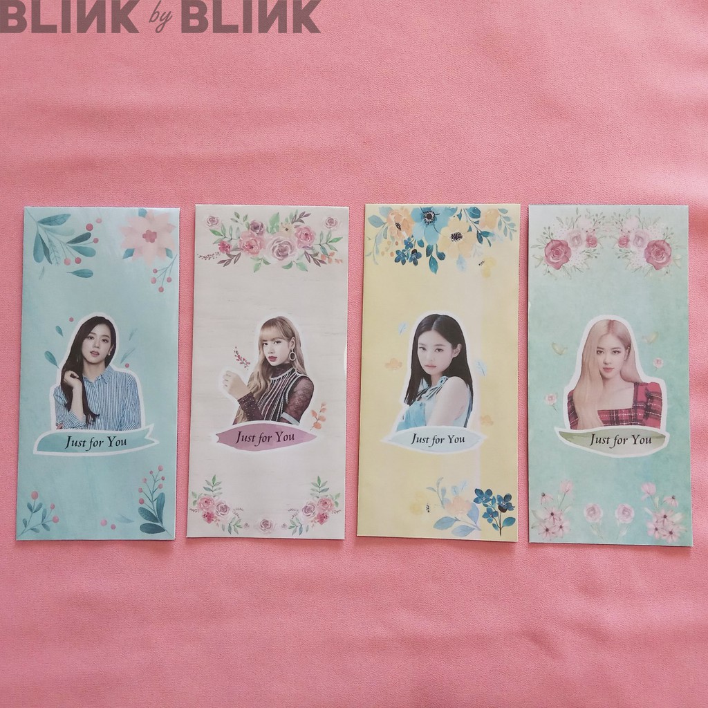 

[MIN.15RB MIX] Amplop Angpao spesial Blackpink amplop uang lebaran Black Pink