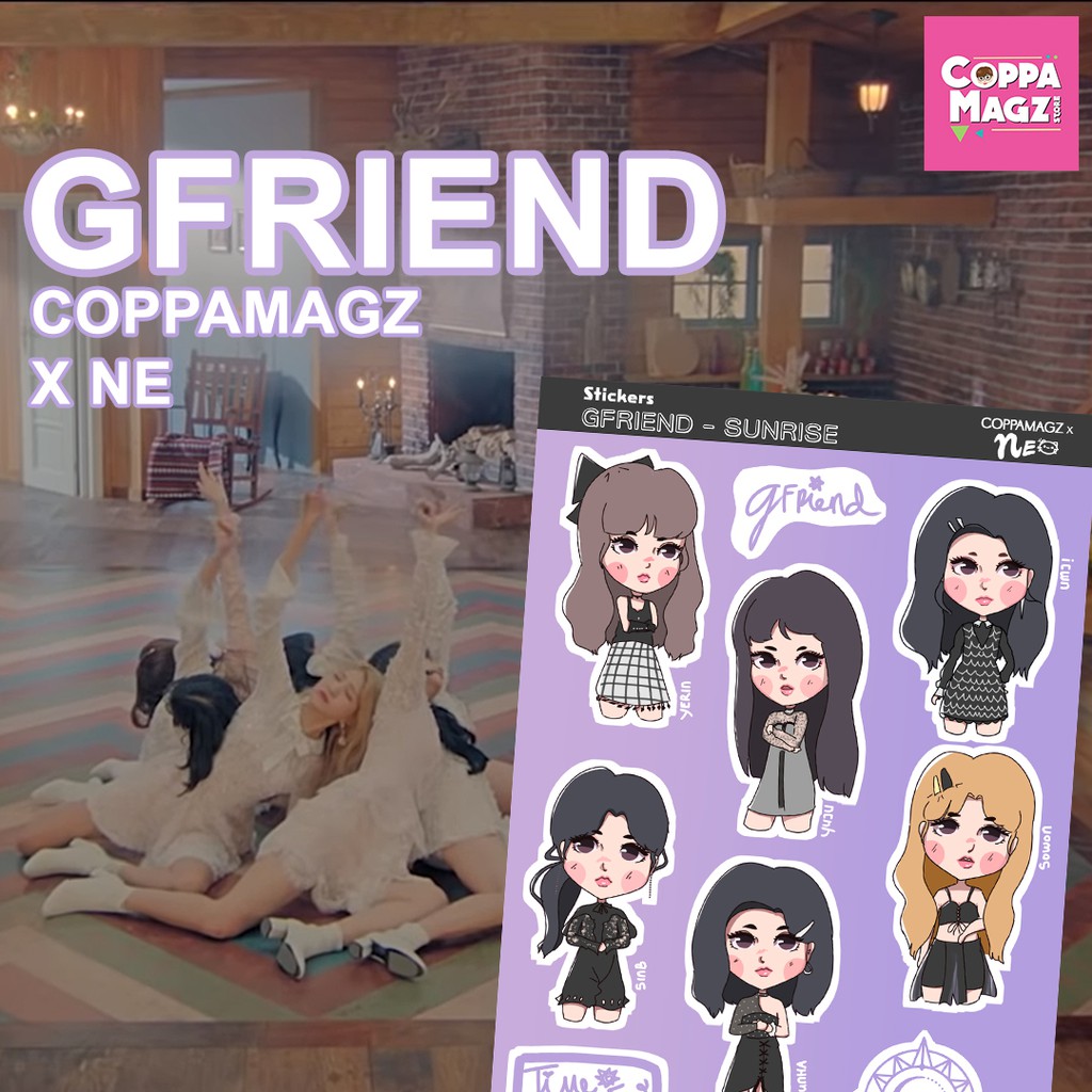 GFriend Sunrise Kpop Sticker