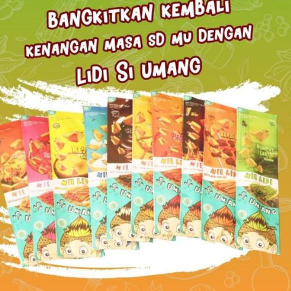 

Lagi Trend LIDI SI UMANG / LIDI SIUMANG / MIE LIDI SIUMANG T5D,