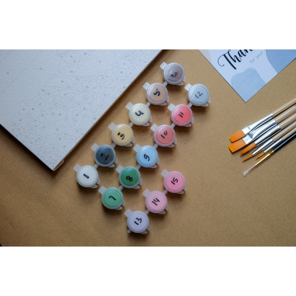 

Paint by Numbers Kit: Kyoto Paint Inc. ID Paint by Number Painting Kit