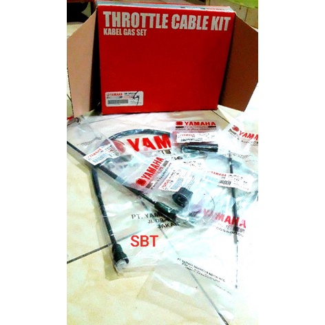 KABEL GAS TROOTLE CABLE KIT RXKING RX KING KOBRA RXK RXS RX SPESIAL YT RXZ ORIGINAL ORI TUA LAMA