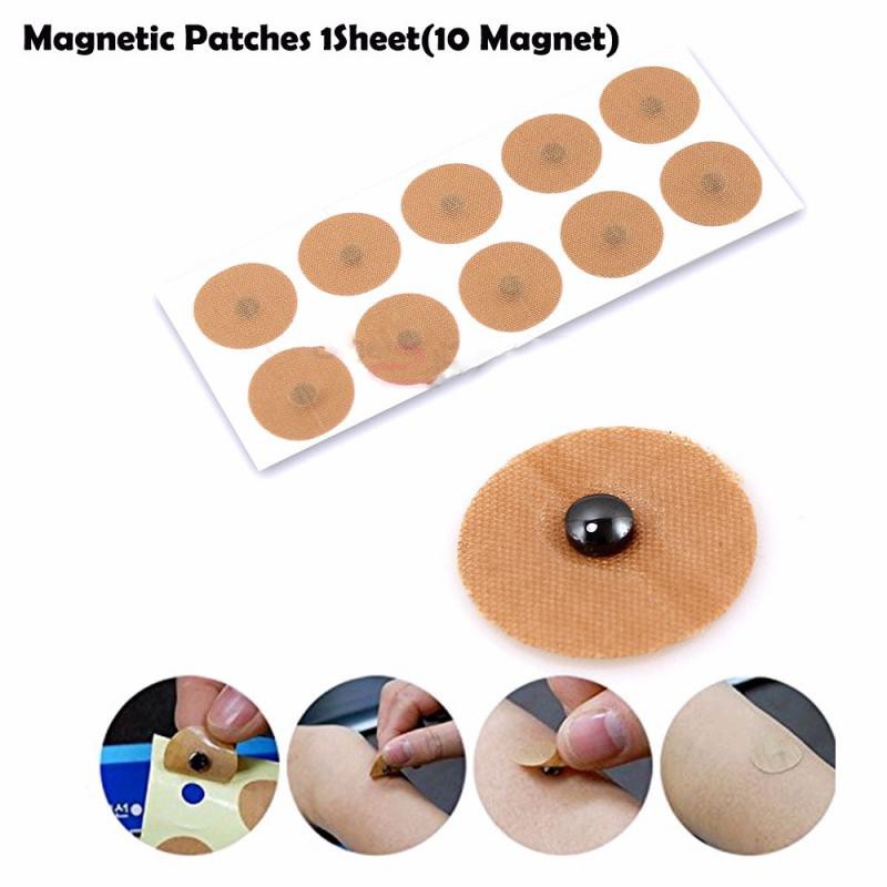 10 Pcs/Lembar Terapi Magnetik Alami Memulihkan Lutut /Leher/Pinggang/Magnet Tubuh Otot Plester pijat