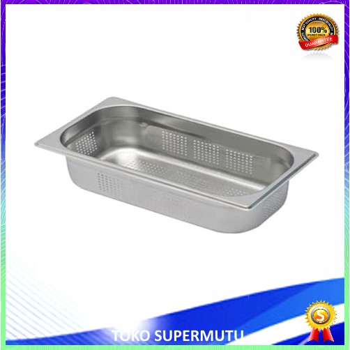 Gastronom Perforated Pan-13100P Nampan Stainless Berlobang