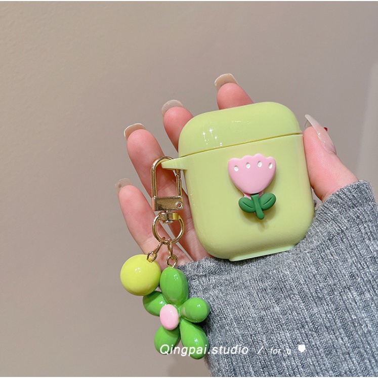 Casing Soft Case Silikon Motif Kartun Untuk AirPods 1 / 2 Pro Gen 3