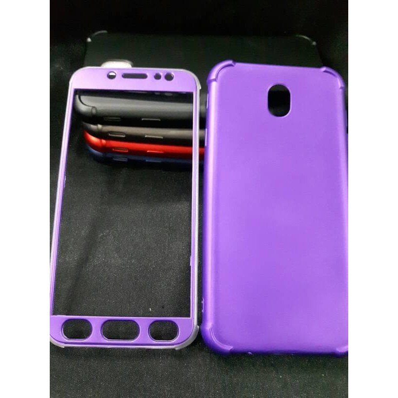 Samsung J7 Pro Shock Proof 360 Anti Crack Case Cover Softcase