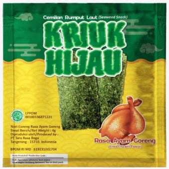 

CAMILAN RUMPUT HIJAU KRIUK HIJAU ISI 12 X 4GR