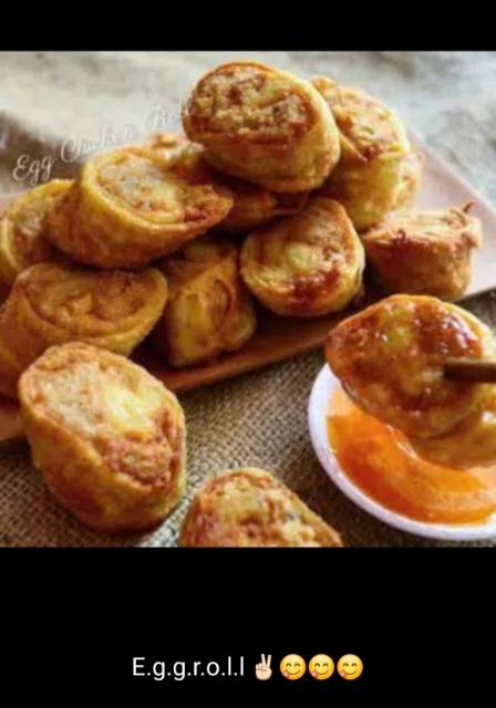 

Egg chicken roll