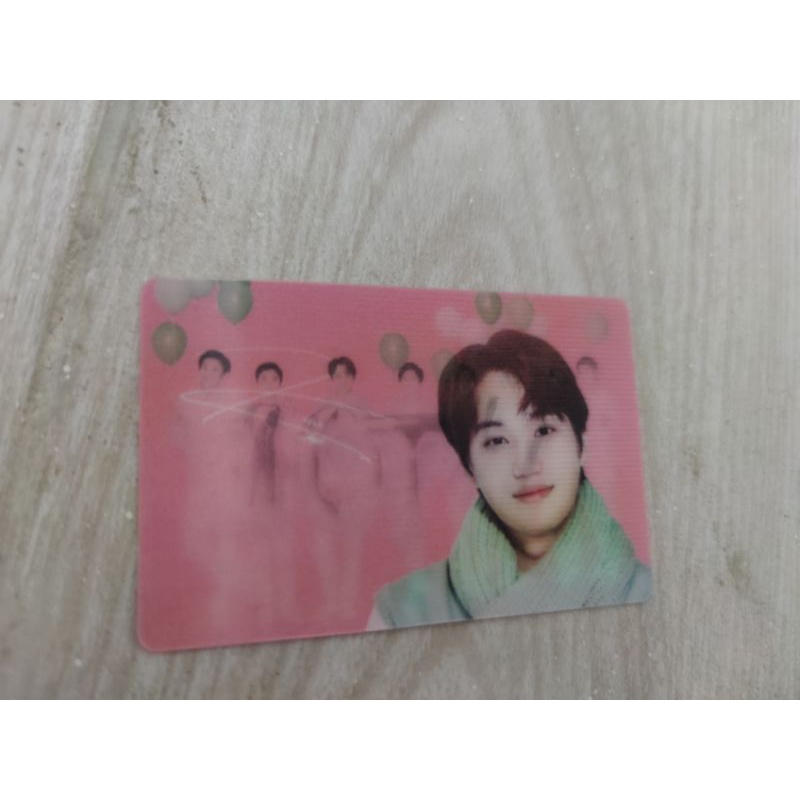 EXO Kai Jongin Nature Republic natrep  lenticular 10th anniversary photocard official