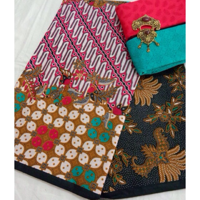 Set Kain Batik+Embos