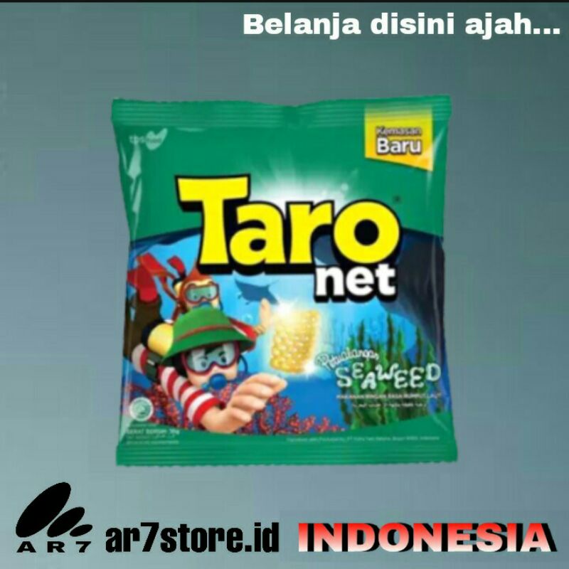 TARO snack makanan renceng 10 bks