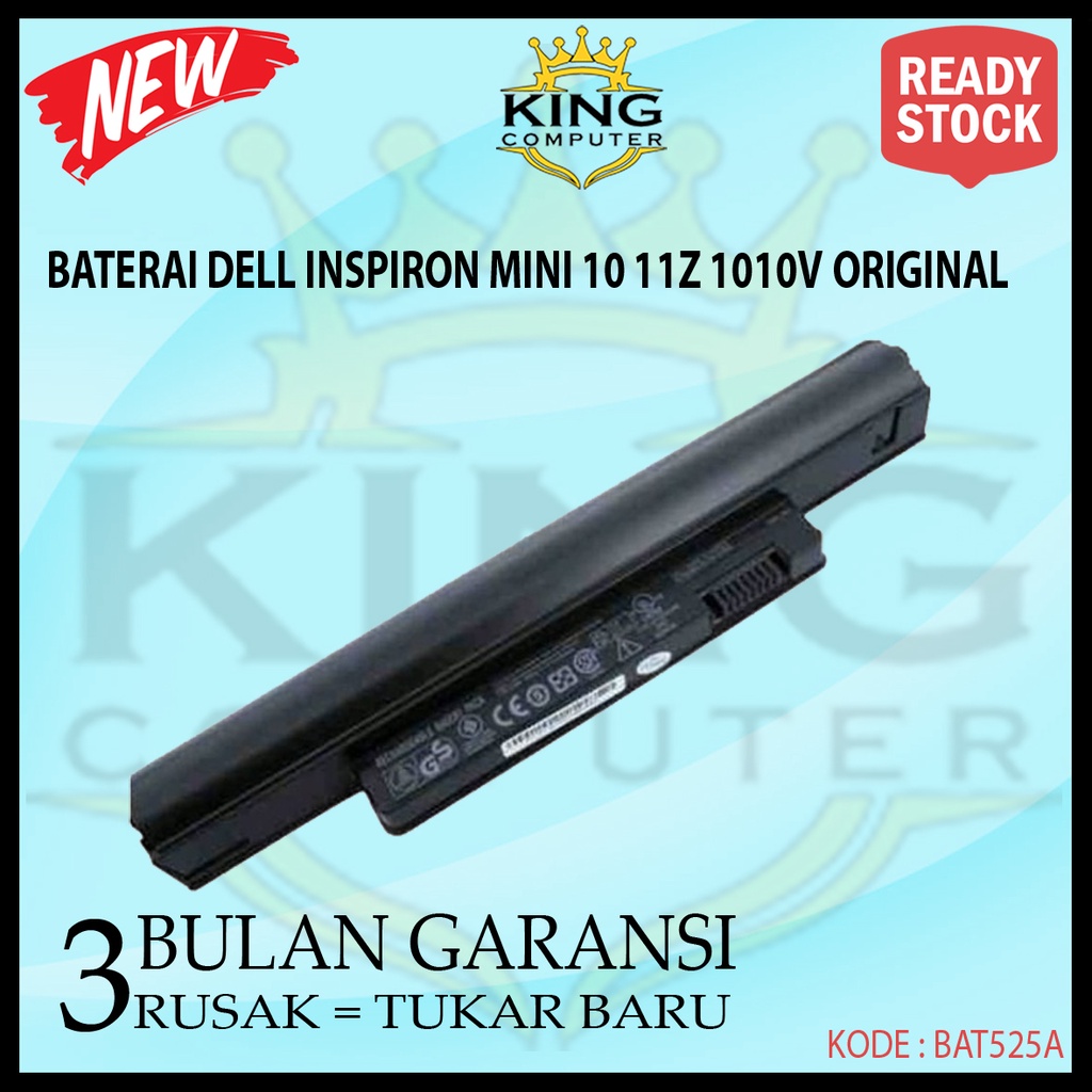 BATERAI BATERE DELL INSPIRON MINI 10 11Z 1010V ORIGINAL