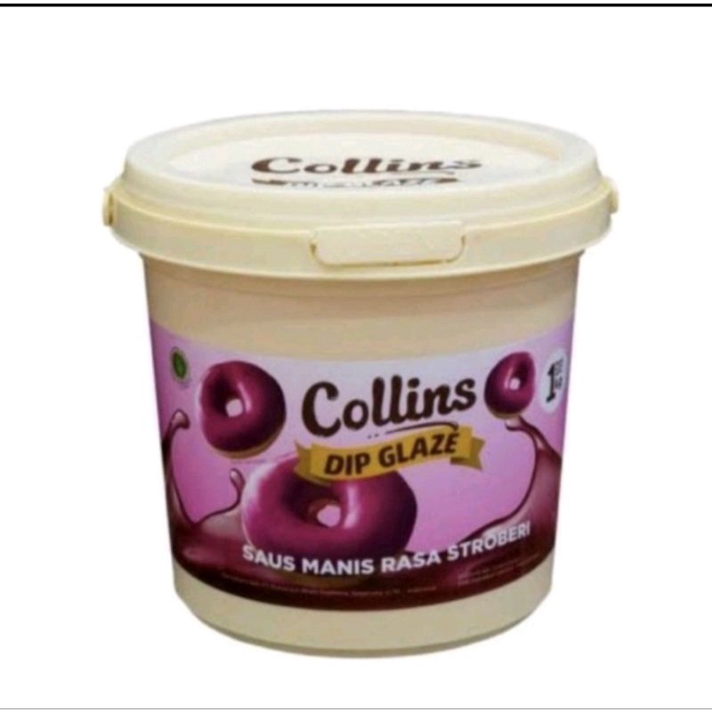 

Collins Dip Glaze Strawberry 1kg