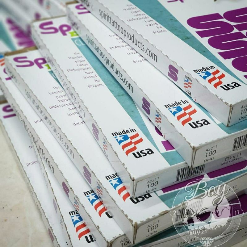 

Kertas Thermall Tattoo Freehand 1 Box Original Spirit