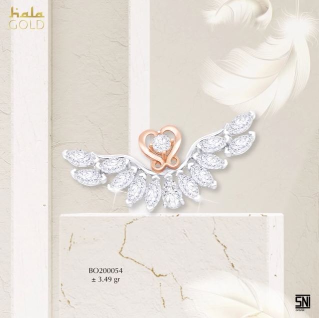 Bros Hala Gold Swan Collection BO200054