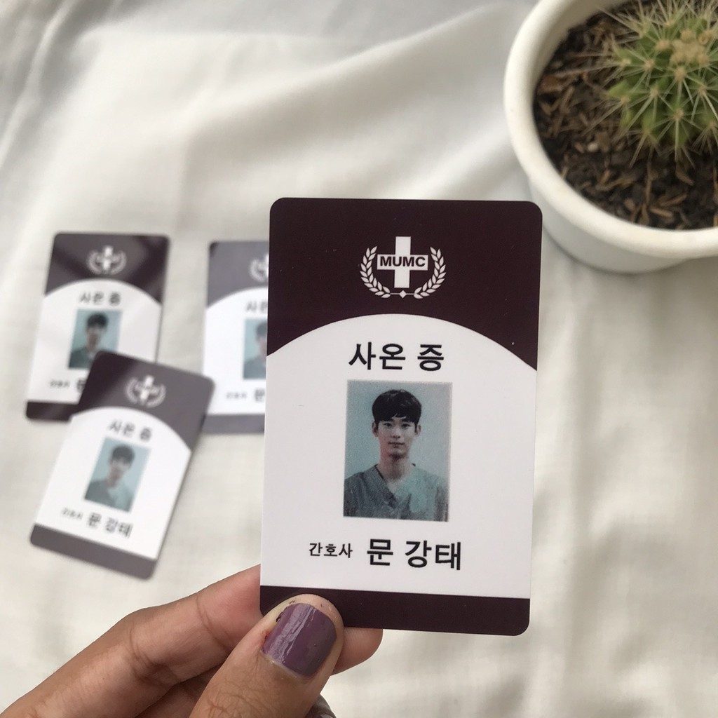 

ID CARD MOON GANGTAE | ITS OKAY TO NOT BE OKAY | RATAMI DESIGN