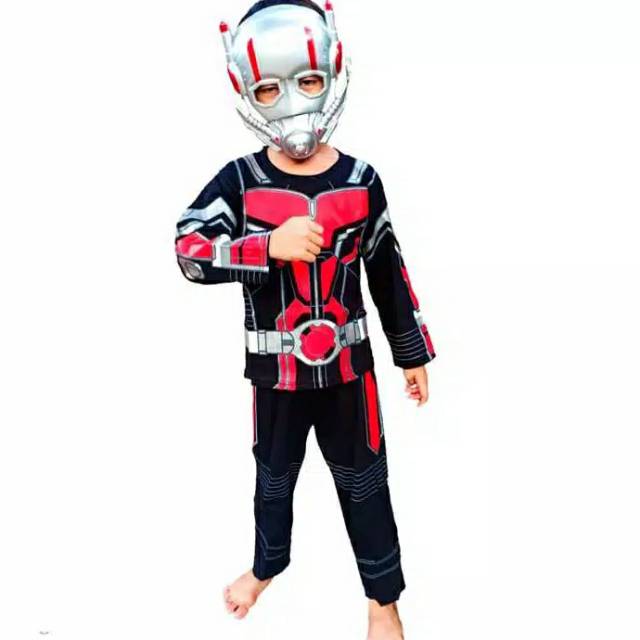 Kostum baju anak ant man terbaru Avenger ant man