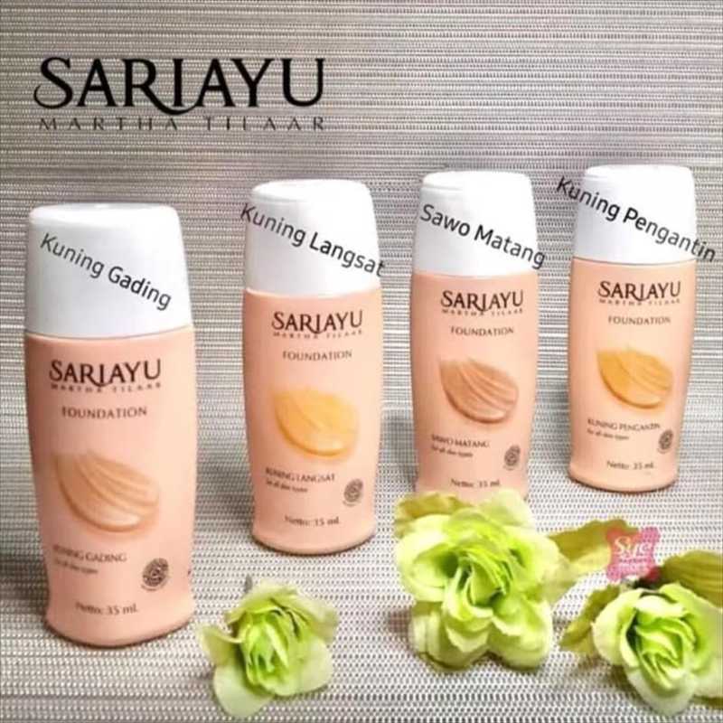 sariayu alas bedak / foundation 35ml