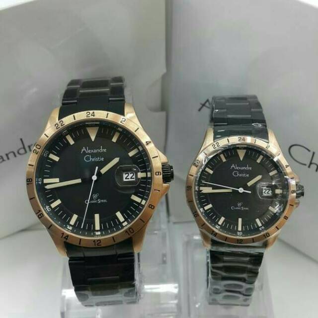 JAM TANGAN ALEXANDRE CHRISTIE AC 5010 COUPLE/PASANGAN HARGA SATUAN