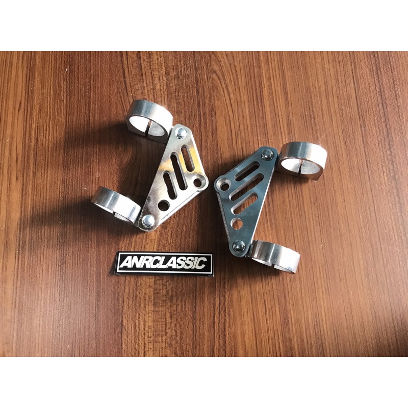 Pangkon kupingan lampu CNC pnp CB GL Megapro Verza kupingan CNC as 31