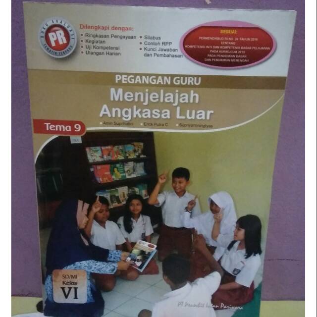

Buku PR PG kelas 6, Tema 9
